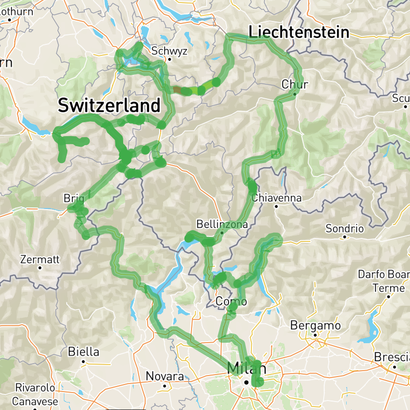 Routes – Swiss Alps